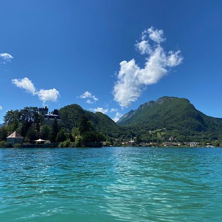Duplex A 120 M Du Lac D'Annecy Duingt Kültér fotó
