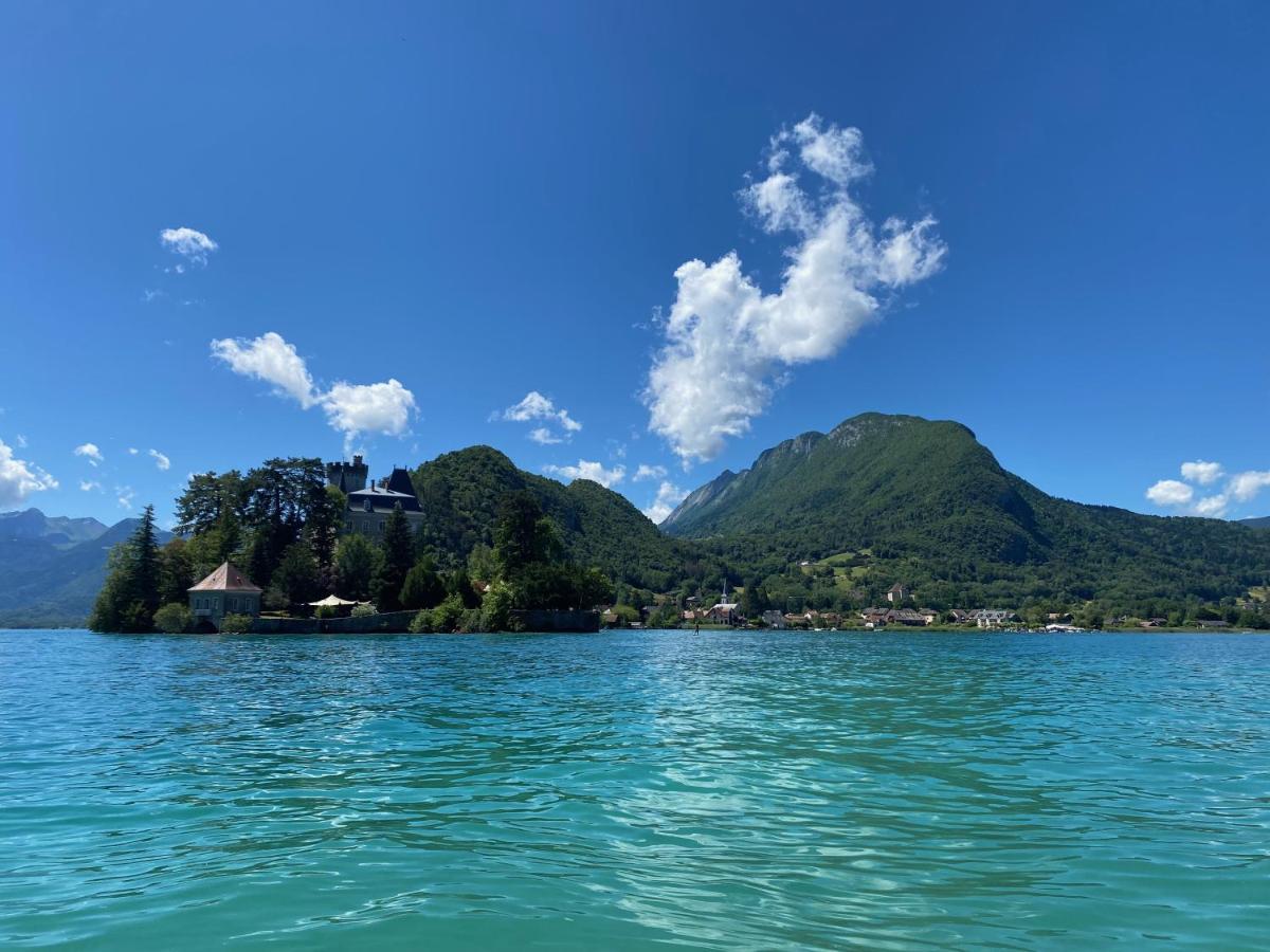 Duplex A 120 M Du Lac D'Annecy Duingt Kültér fotó