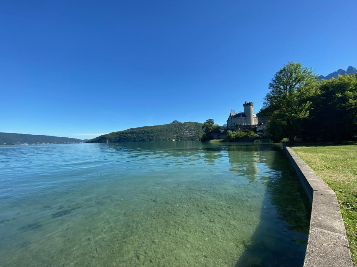 Duplex A 120 M Du Lac D'Annecy Duingt Kültér fotó