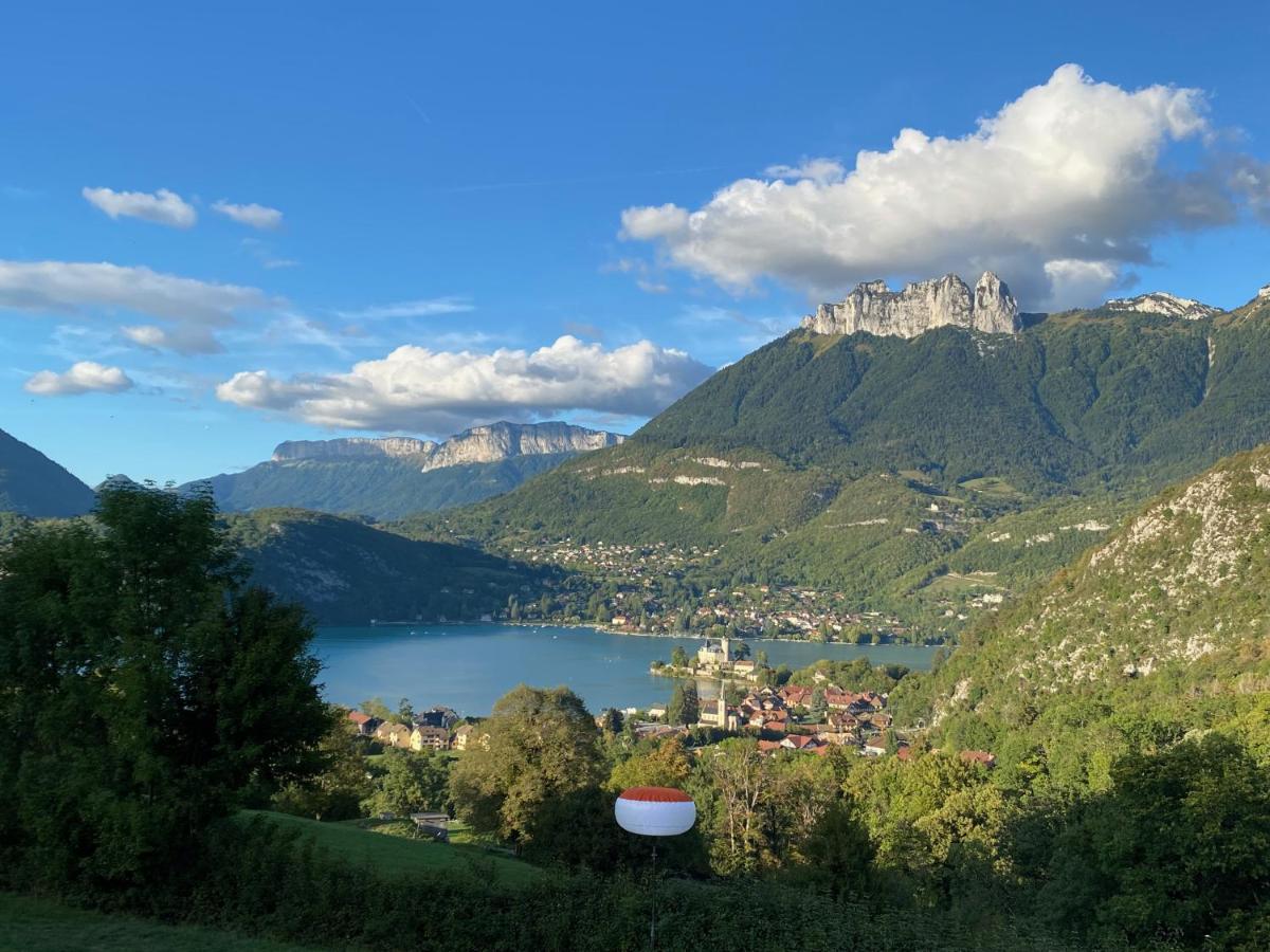 Duplex A 120 M Du Lac D'Annecy Duingt Kültér fotó