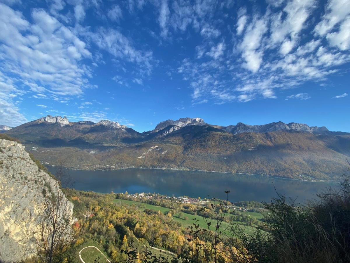 Duplex A 120 M Du Lac D'Annecy Duingt Kültér fotó